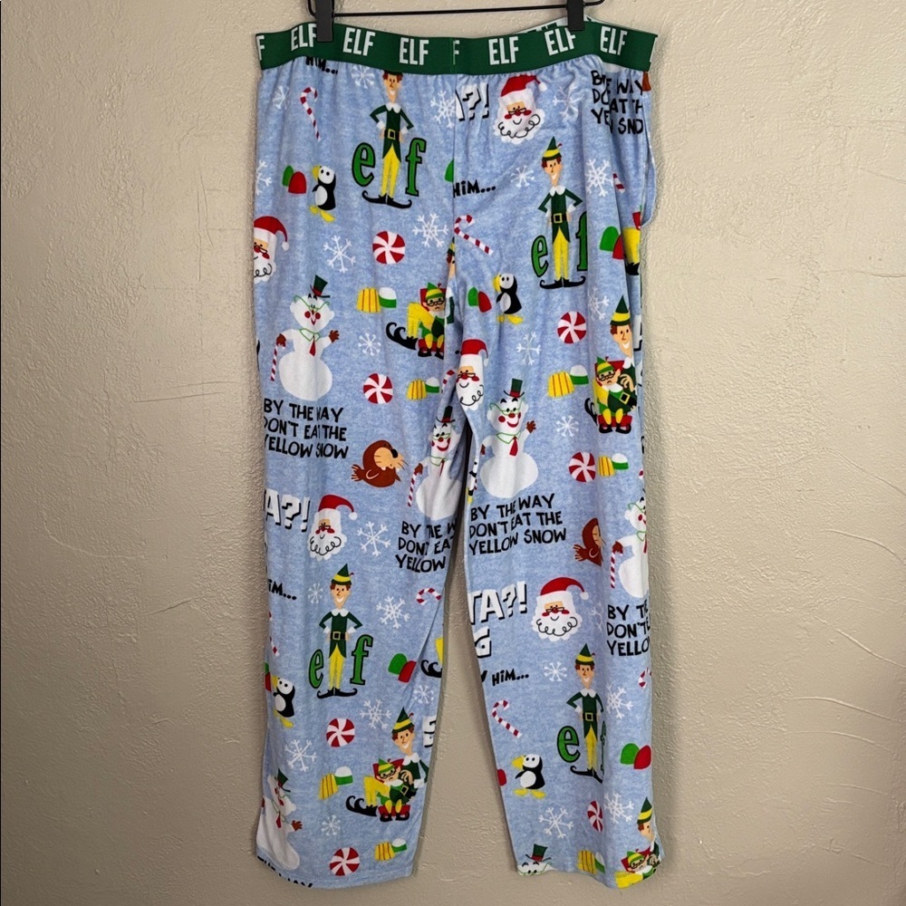 Elf Christmas Lounge Fleece Pajama Pants Women’s XL 16/18 - Picture 6 of 7